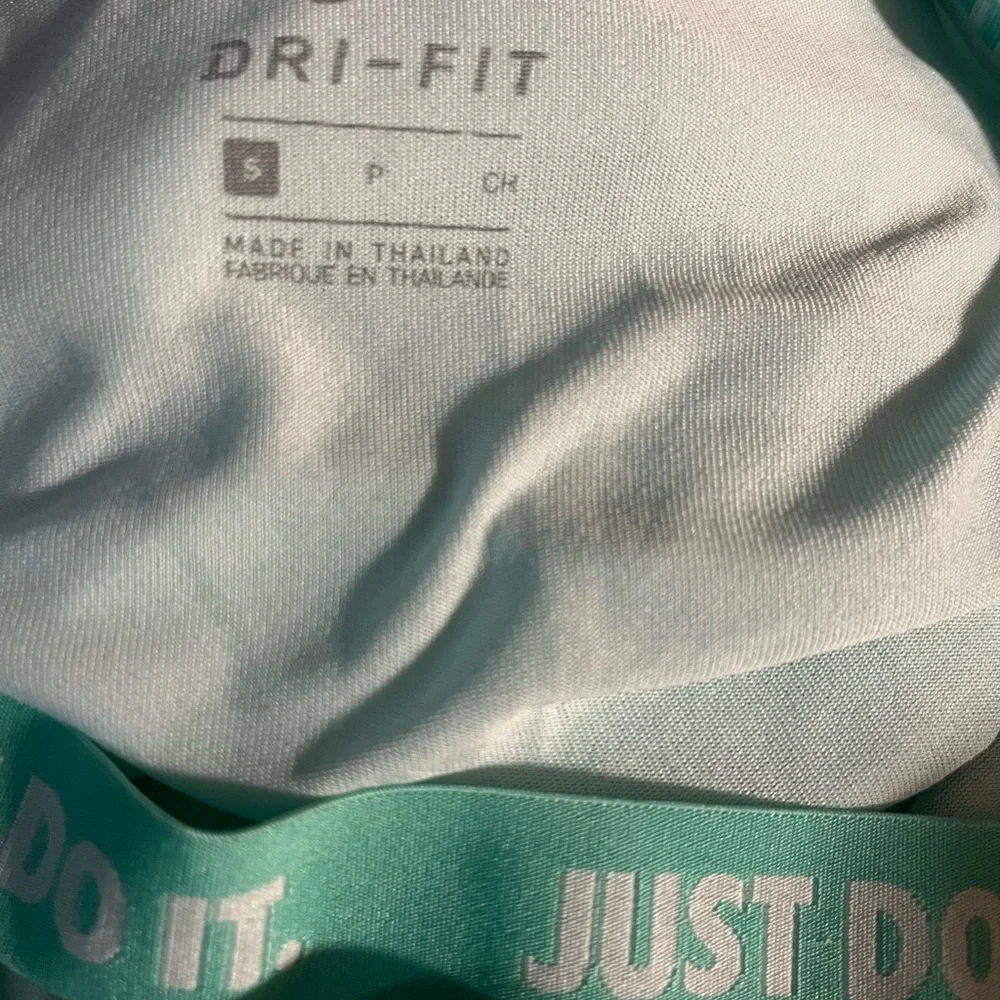 Nike Teal Fitted Tank Top